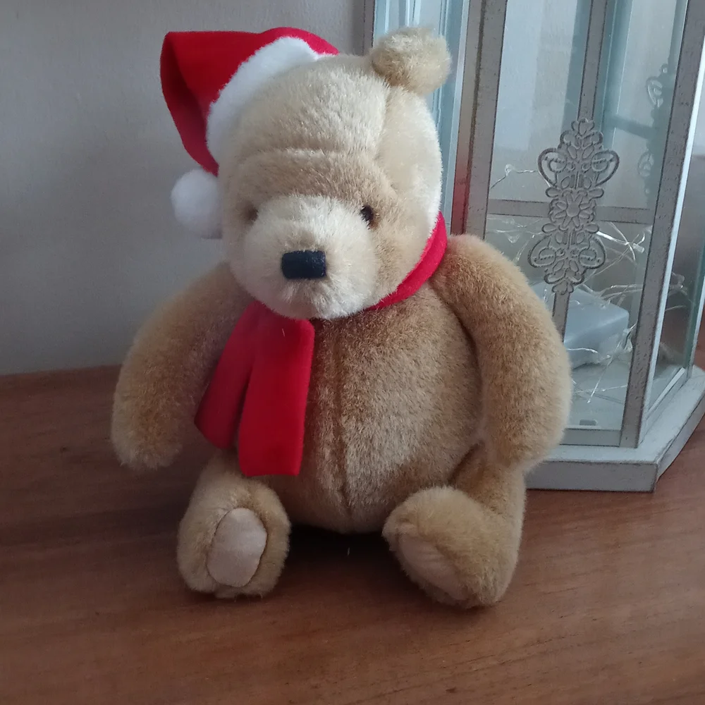 Christmas Winnie the Pooh plush